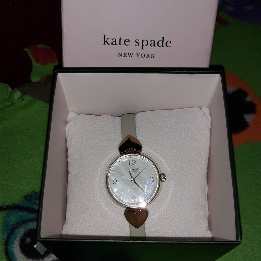 Nwt Kate Spade New York Women's Hollis Stainless Steel Dress Quartz Watch, New